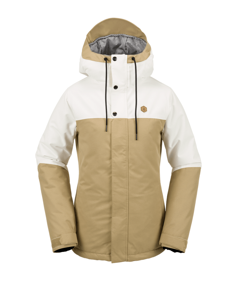 Volcom Bolt Womens Insulated Snow Jacket in Dark Khaki 2024 - M I L O S P O R T