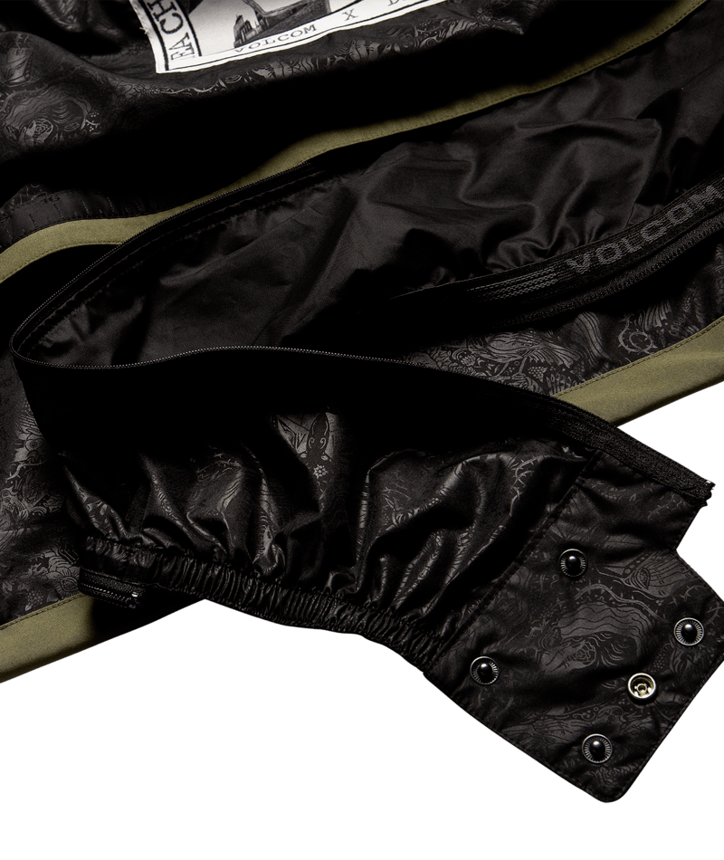 Volcom Melancon Womens Gore-Tex Snow Jacket in Military 2024 - M I L O S P O R T