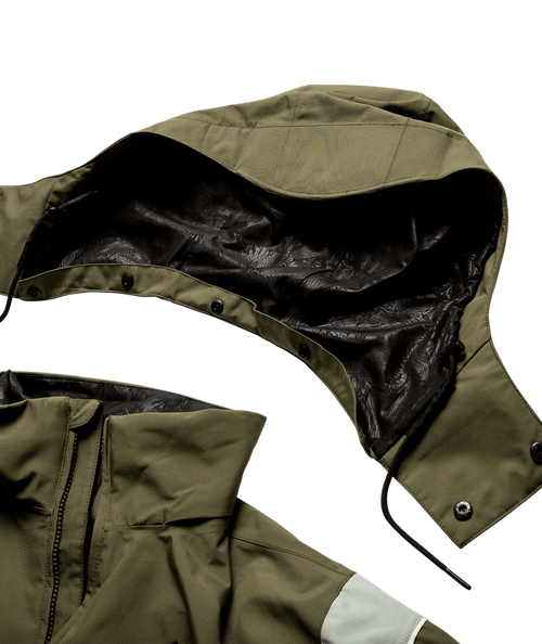 Volcom Melancon Womens Gore-Tex Snow Jacket in Military 2024 - M I L O S P O R T