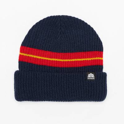 Autumn Horizon Beanie in Navy 2024 - M I L O S P O R T