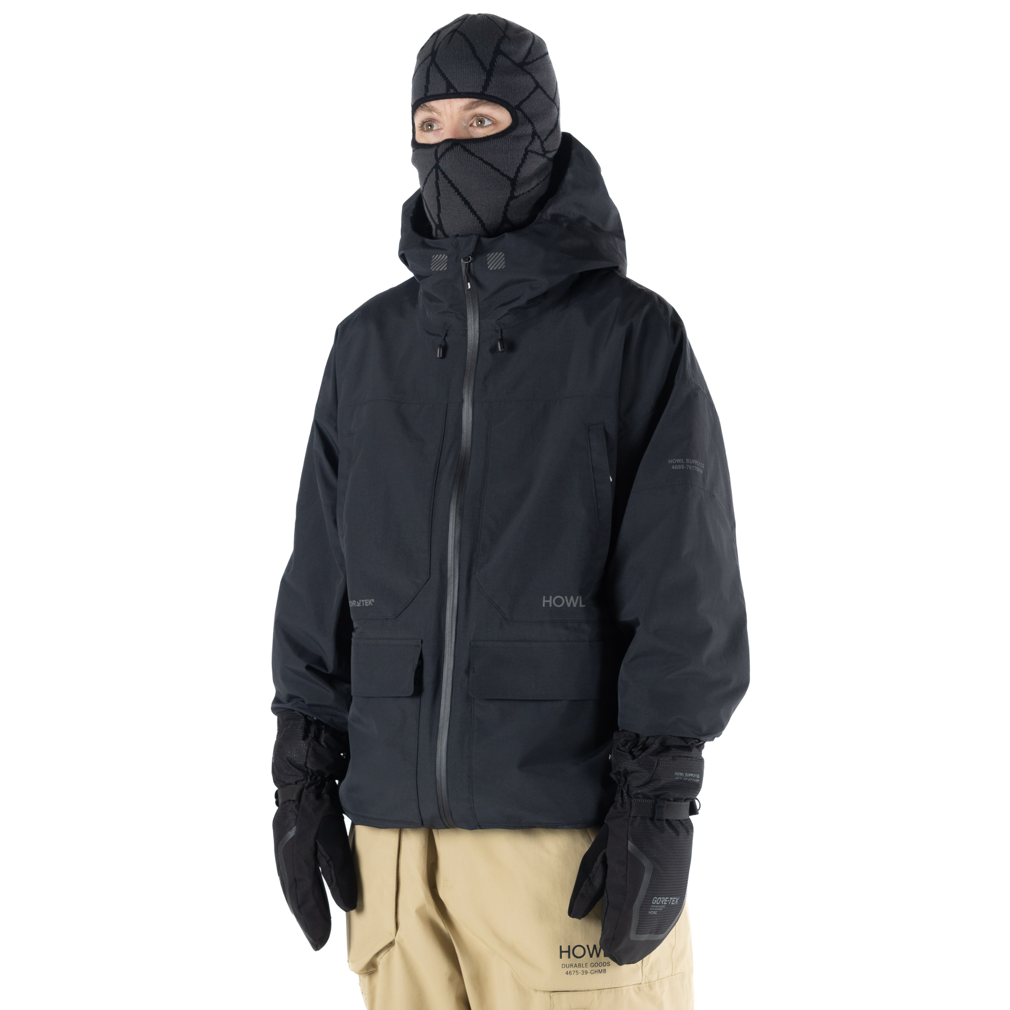 Black Howl Heritage Jacket 2027 for men and women, featuring classic design and durable fabric for versatile style.