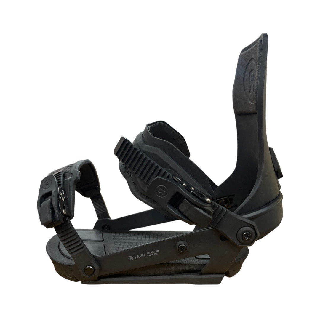 Ride x Milo M-9 Snowboard Binding in Black 2025 - M I L O S P O R T