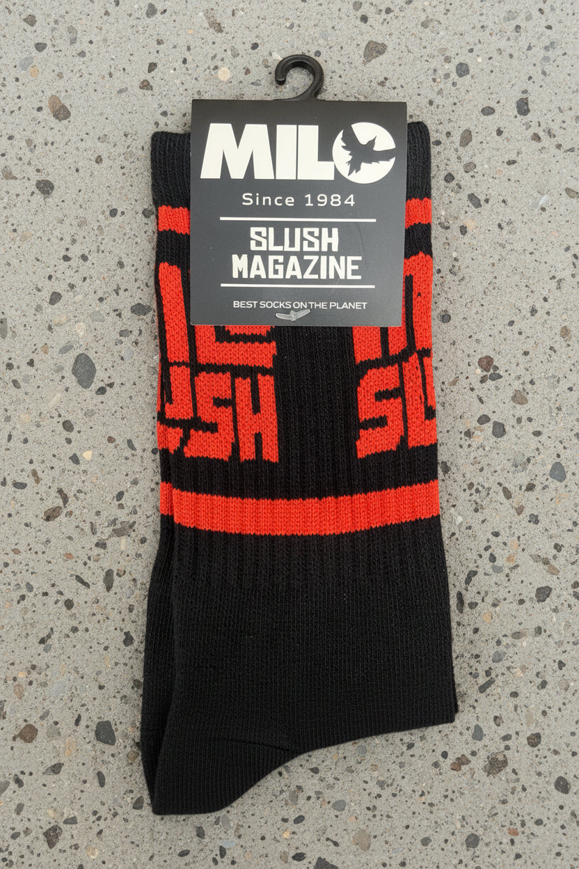Milosport x Slush Mag Authentic Sock - M I L O S P O R T