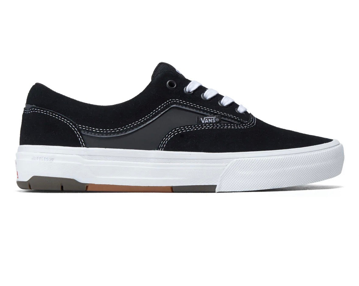 The Vans Skate Era Wafflecup Shoe in Black and White