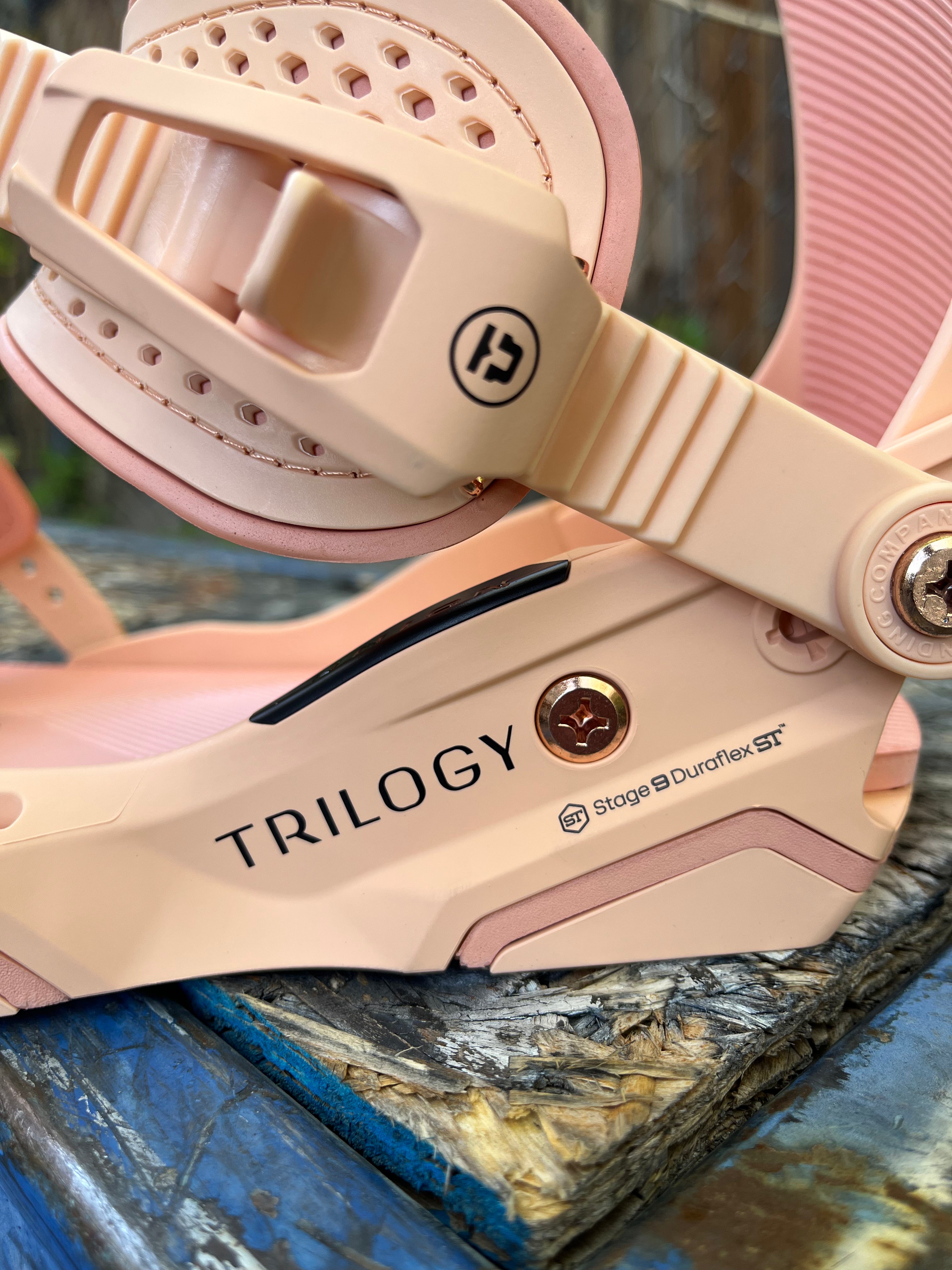 Union Trilogy Custom House Limited Edition (Team Highback) Snowboard Binding in Pink 2024 - M I L O S P O R T