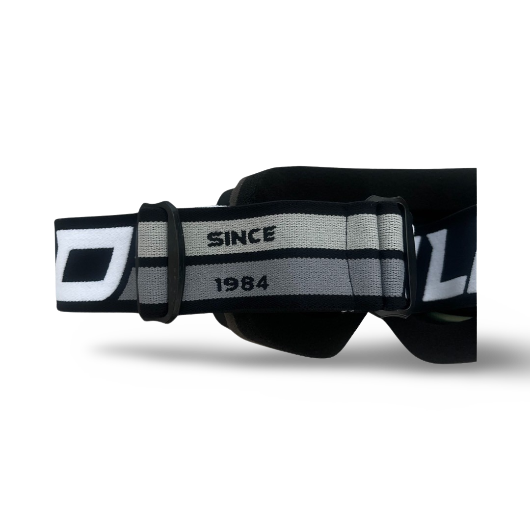 Milosport Team Magna Snow Goggle in Black and Fire Red with a Low Light Yellow Replacement Lens - M I L O S P O R T