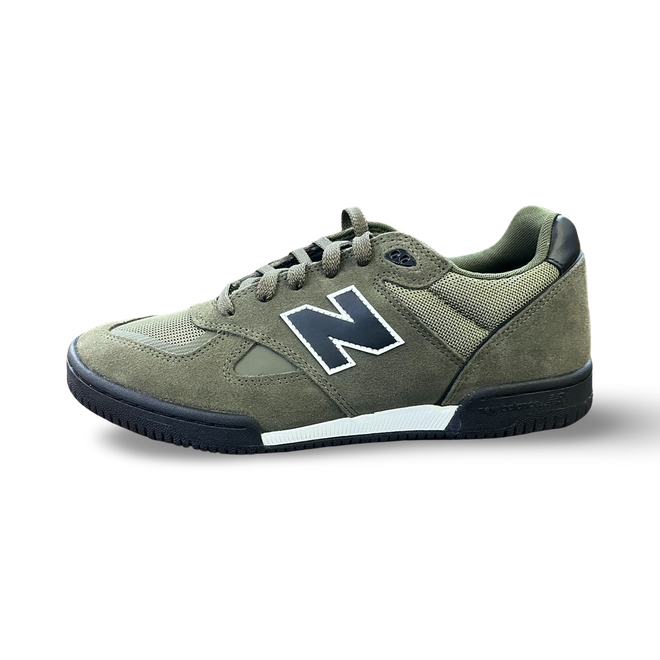 New Balance Numeric Tom Knox 600 D Skate Shoe in Olive and Black - M I L O S P O R T