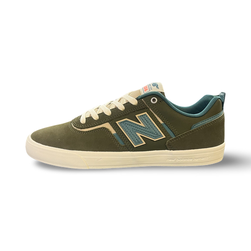 New Balance Numeric 306 Foy Skate Shoe in Dark Olive and Spruce - M I L O S P O R T