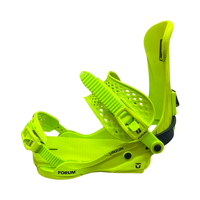 Union Forum Force Classic (Team Highback) Snowboard Binding in Green 2024 - M I L O S P O R T