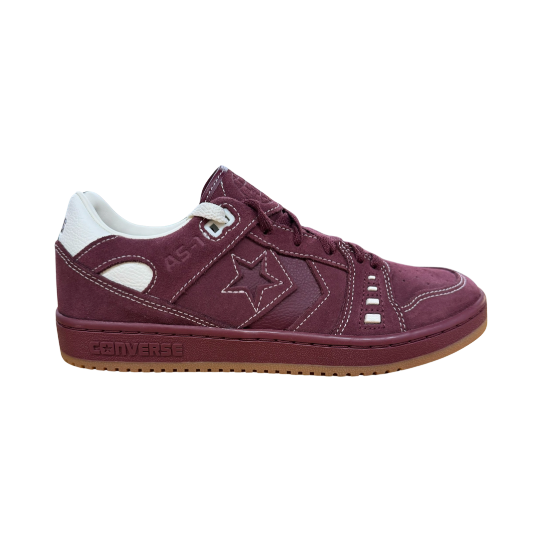 Converse AS-1 Pro Ox Skate Shoe in Burgandy White and Gum - M I L O S P O R T