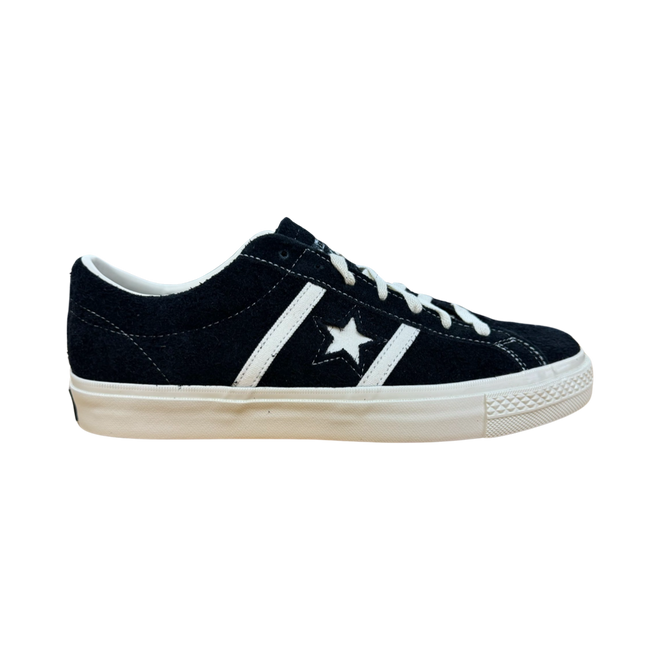 Converse One Star Academy Pro Ox Skate Shoe in Black and White - M I L O S P O R T