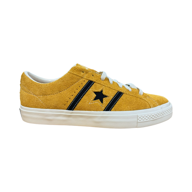 Converse One Star Academy Pro Ox Skate Shoe in Sunflower Yellow Gold and Black - M I L O S P O R T