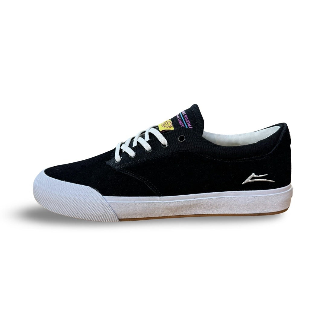 Lakai Wilkins Skate Shoe in Black Suede - M I L O S P O R T