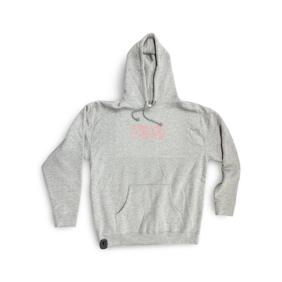 Milosport x Ronin Heavyweight Hoodie in Grey - M I L O S P O R T