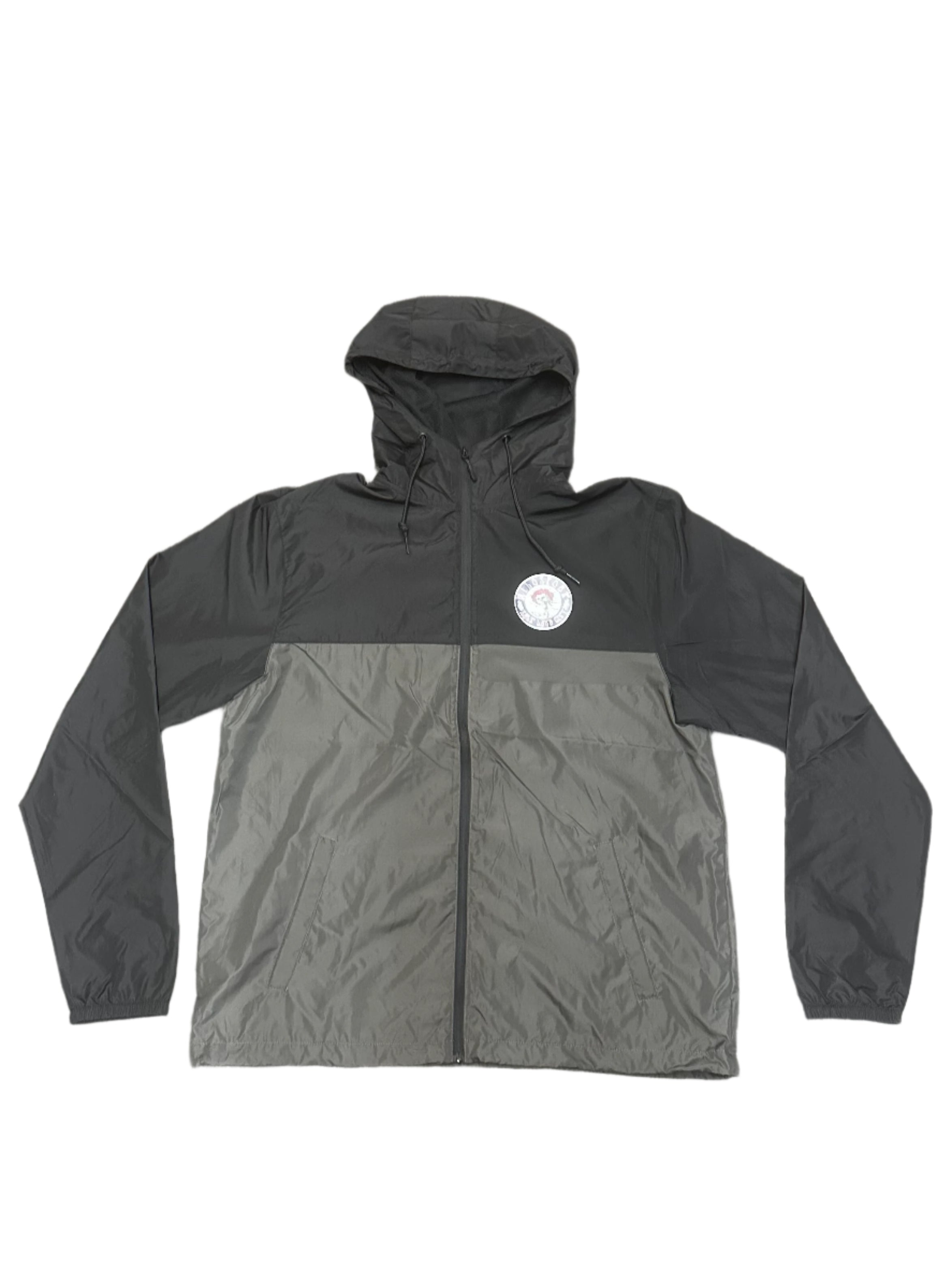 Milosport Touch of Grey Windbreaker in Black and Grey - M I L O S P O R T