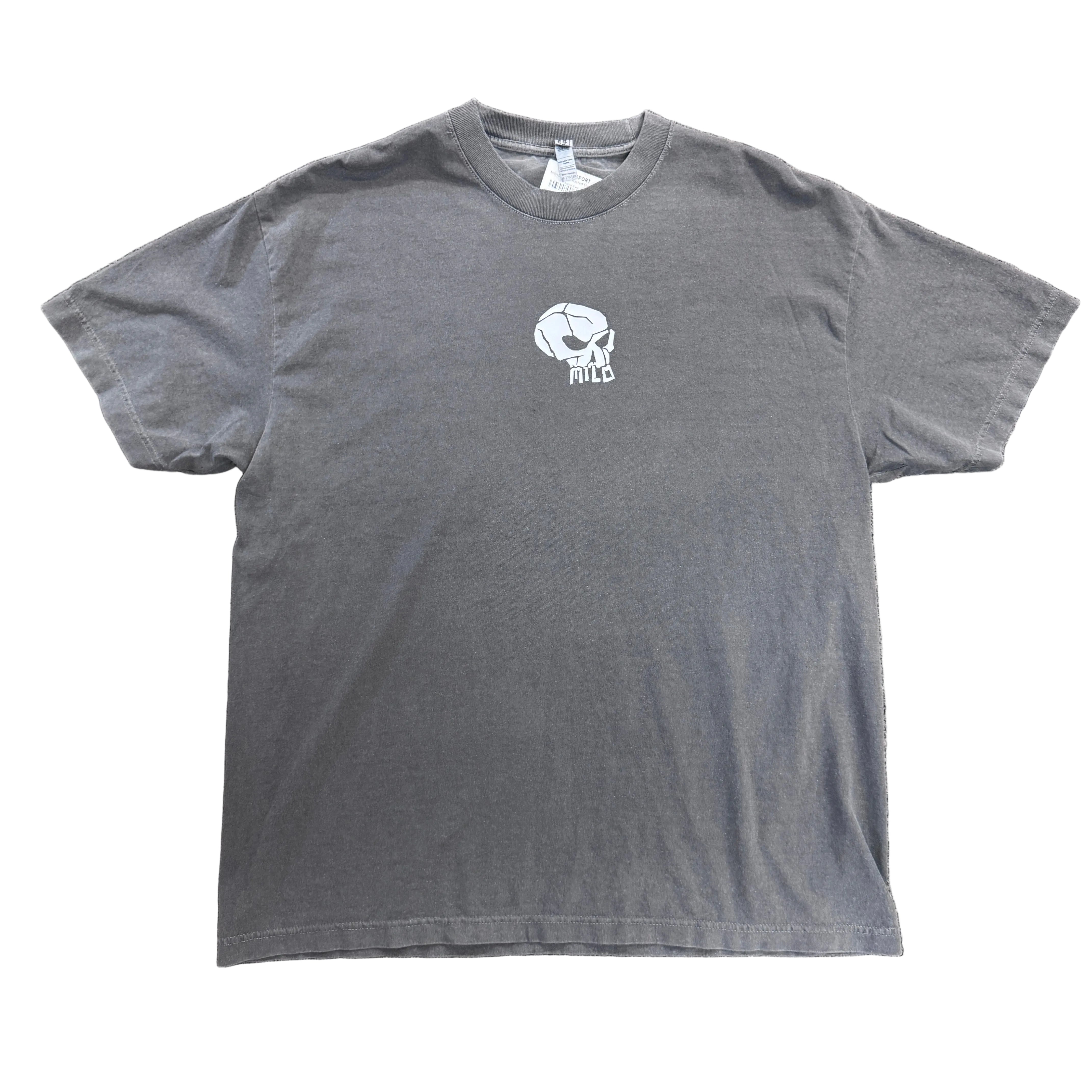 Milosport Ruff Washed Skull T Shirt