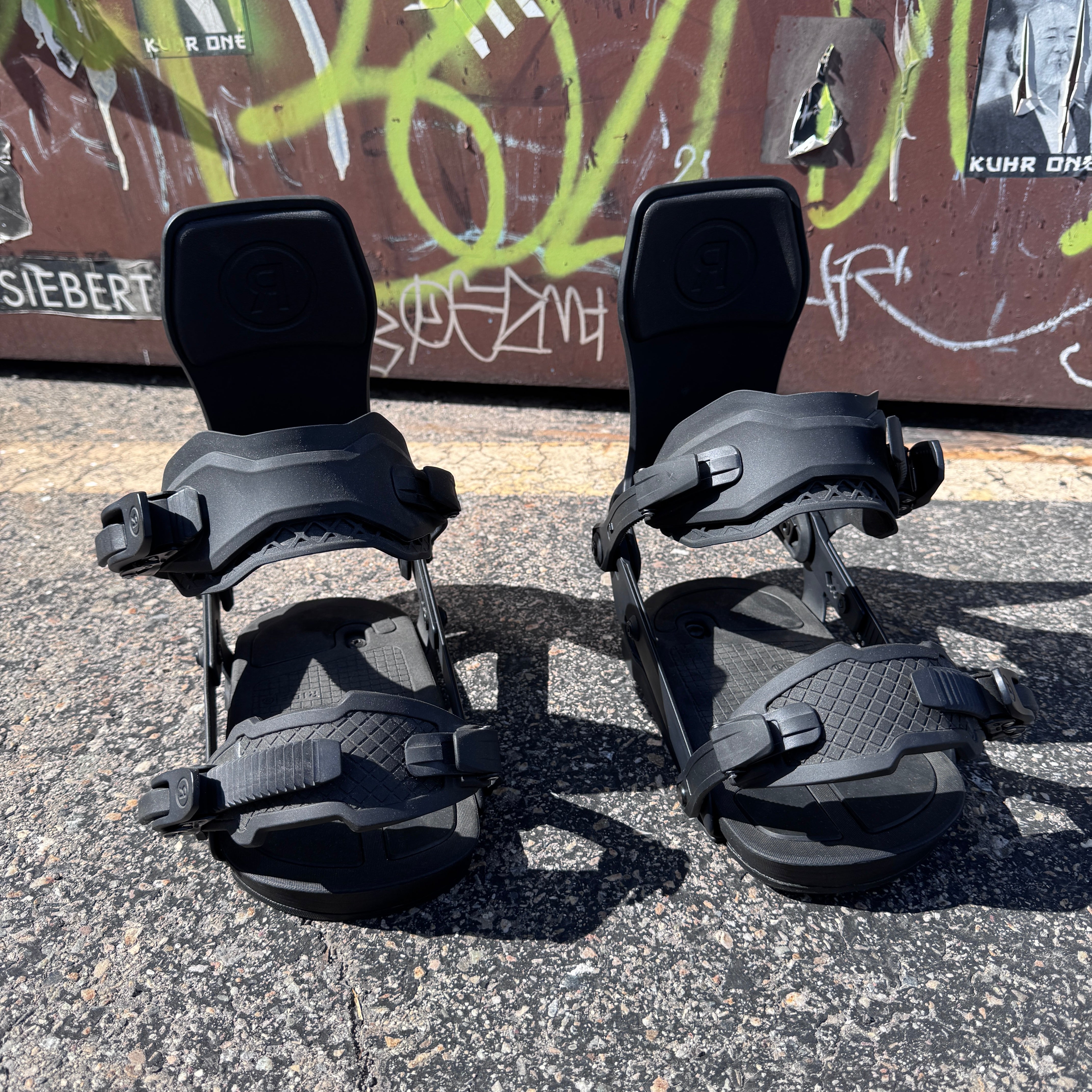 Ride x Milo M-9 Snowboard Binding in Black