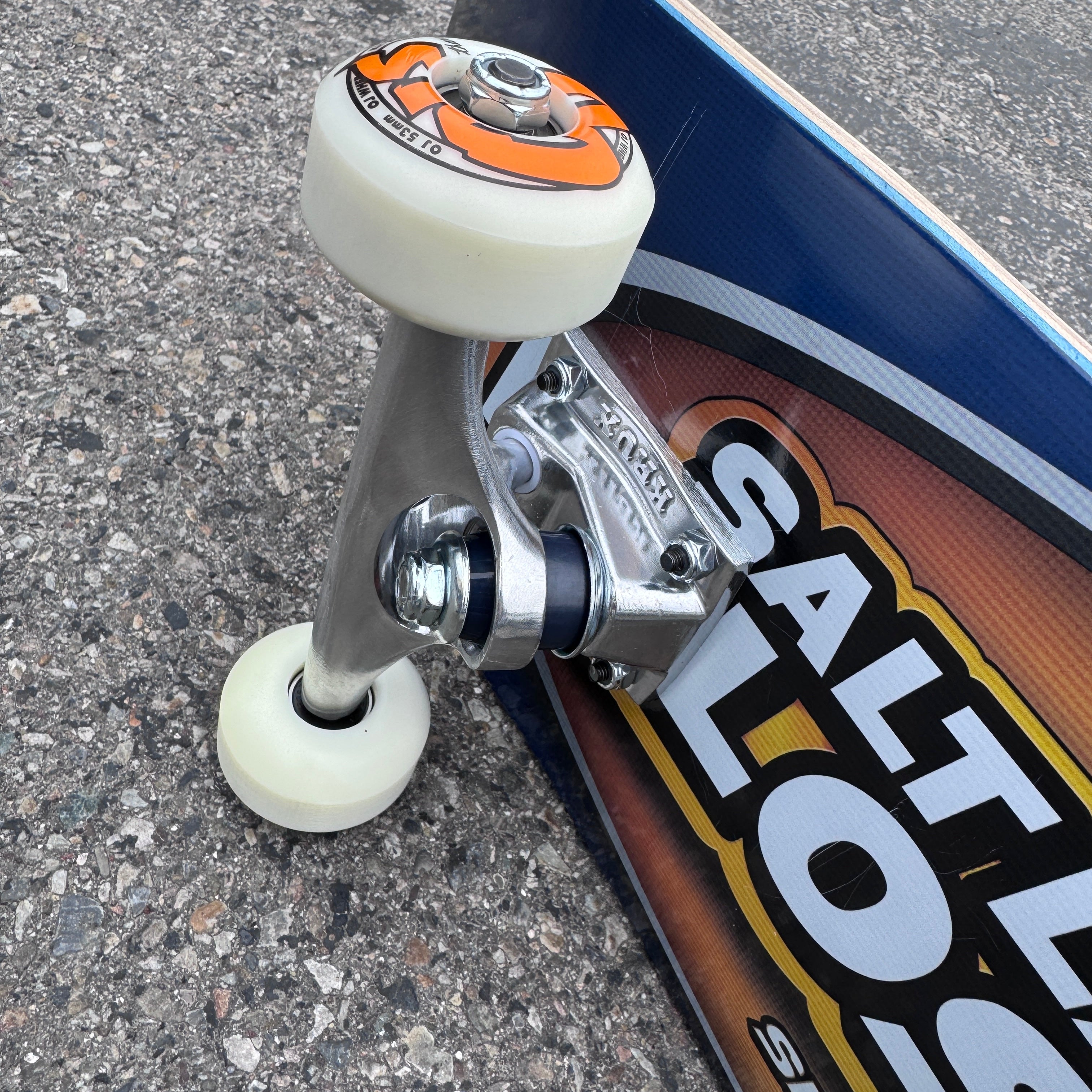 Milosport Pro Skater 801 Skateboard Complete with Krux Trucks and OJ W