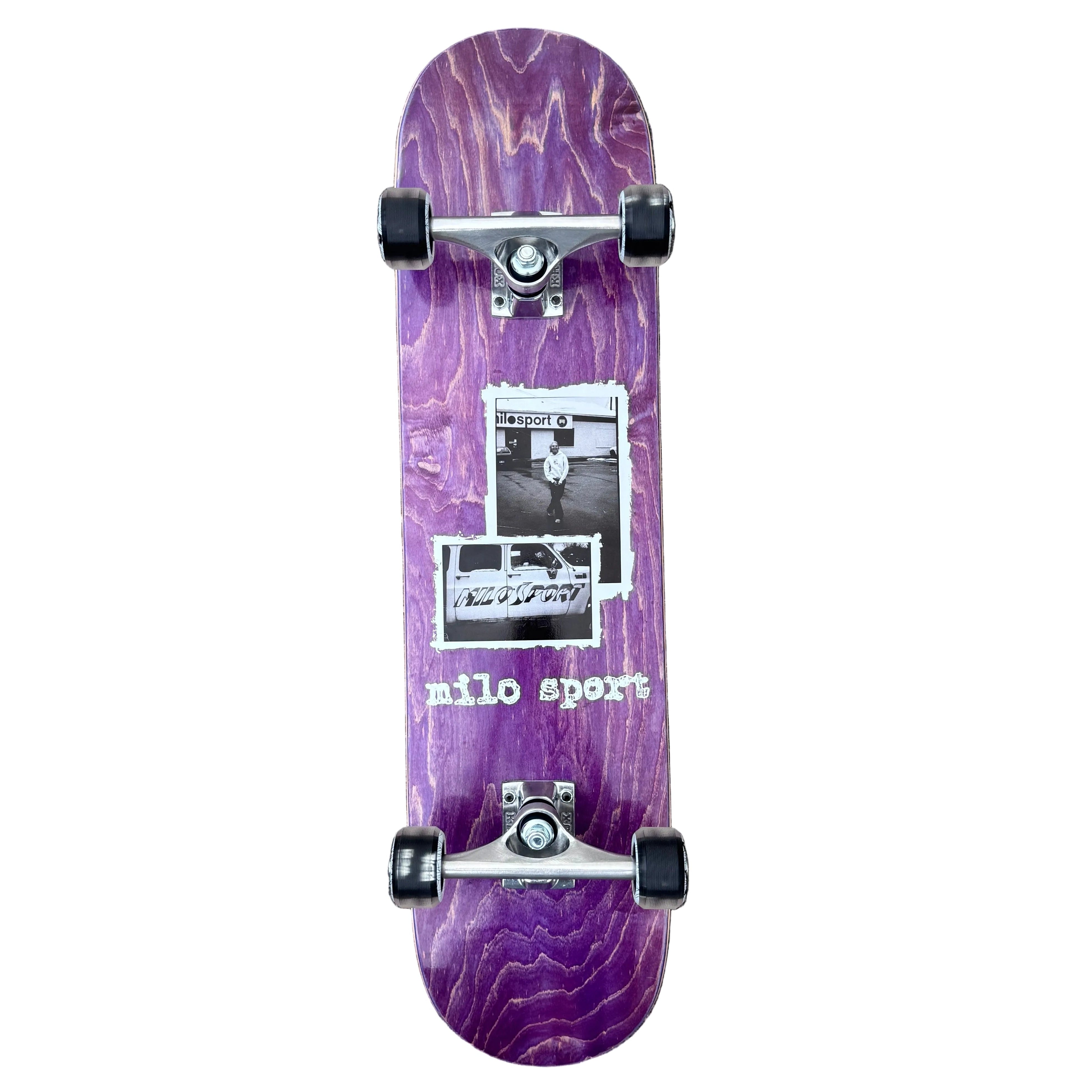 Milosport Doman Memories Skateboard Complete with Krux Trucks and Ricta Wheels