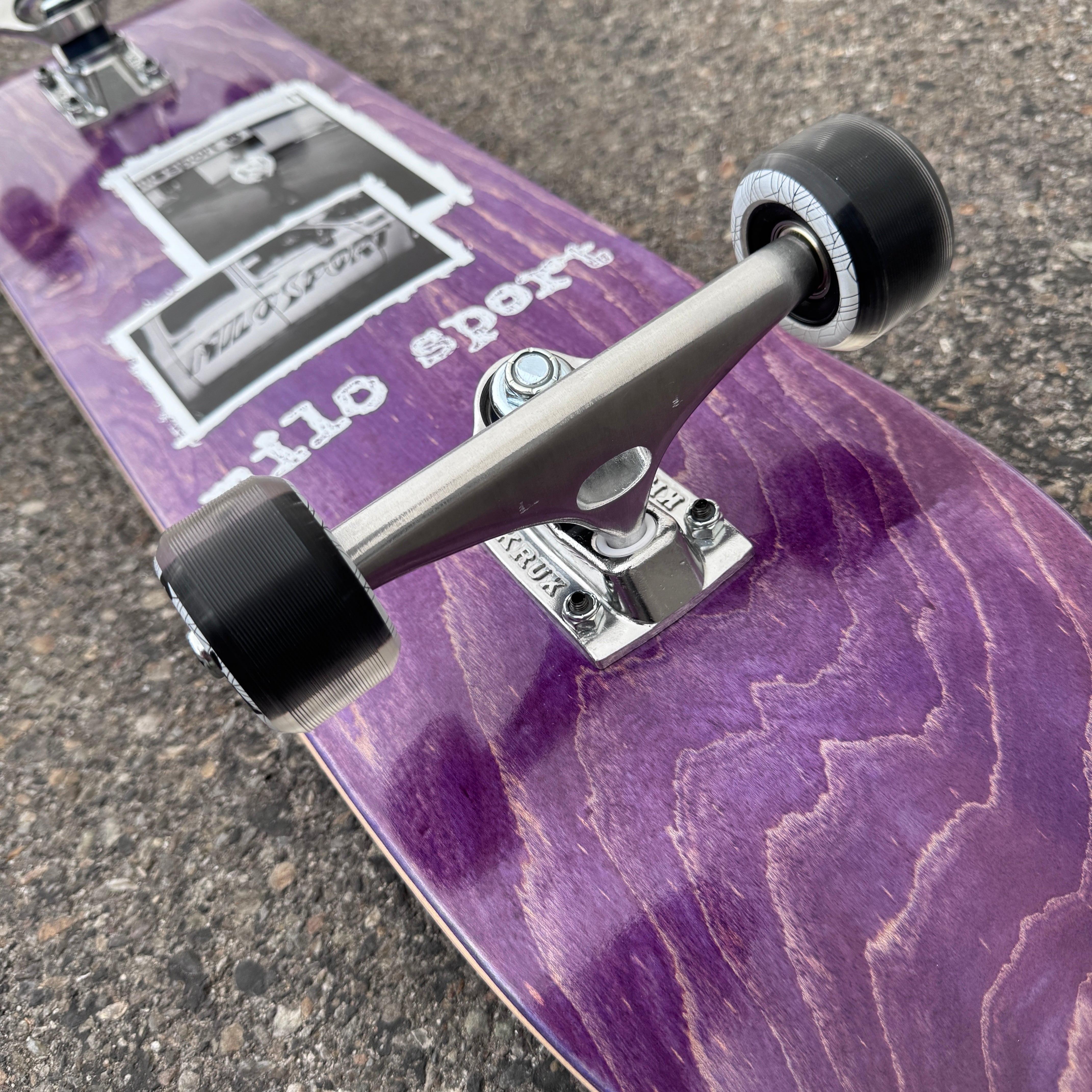 Milosport Doman Memories Skateboard Complete with Krux Trucks and Ricta Wheels