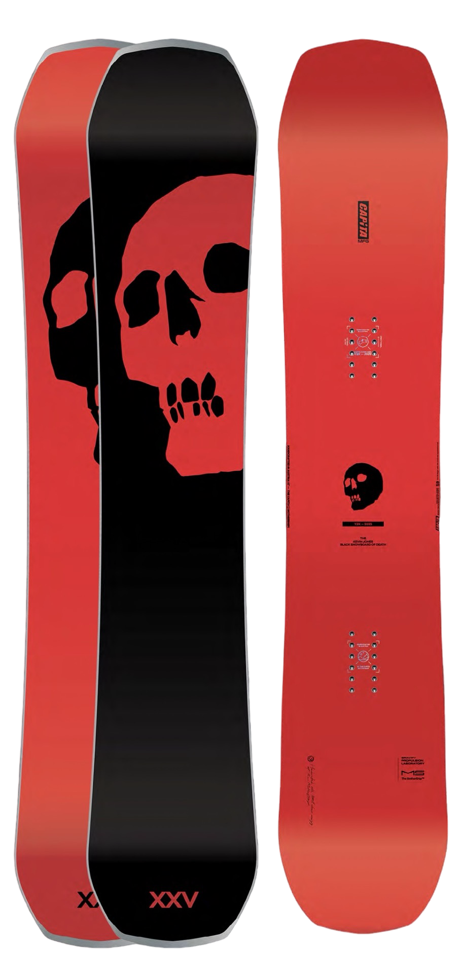 Capita Black Snowboard Of Death Snowboard 2026