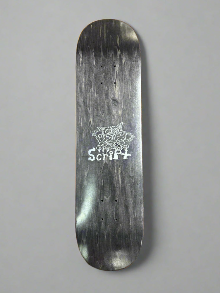 Script Kitty Cat Skate Deck