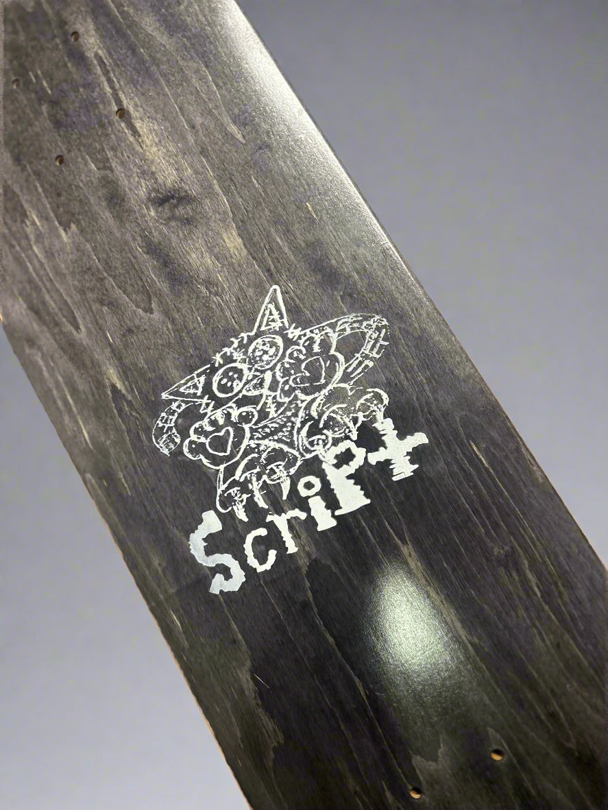 Script Kitty Cat Skate Deck