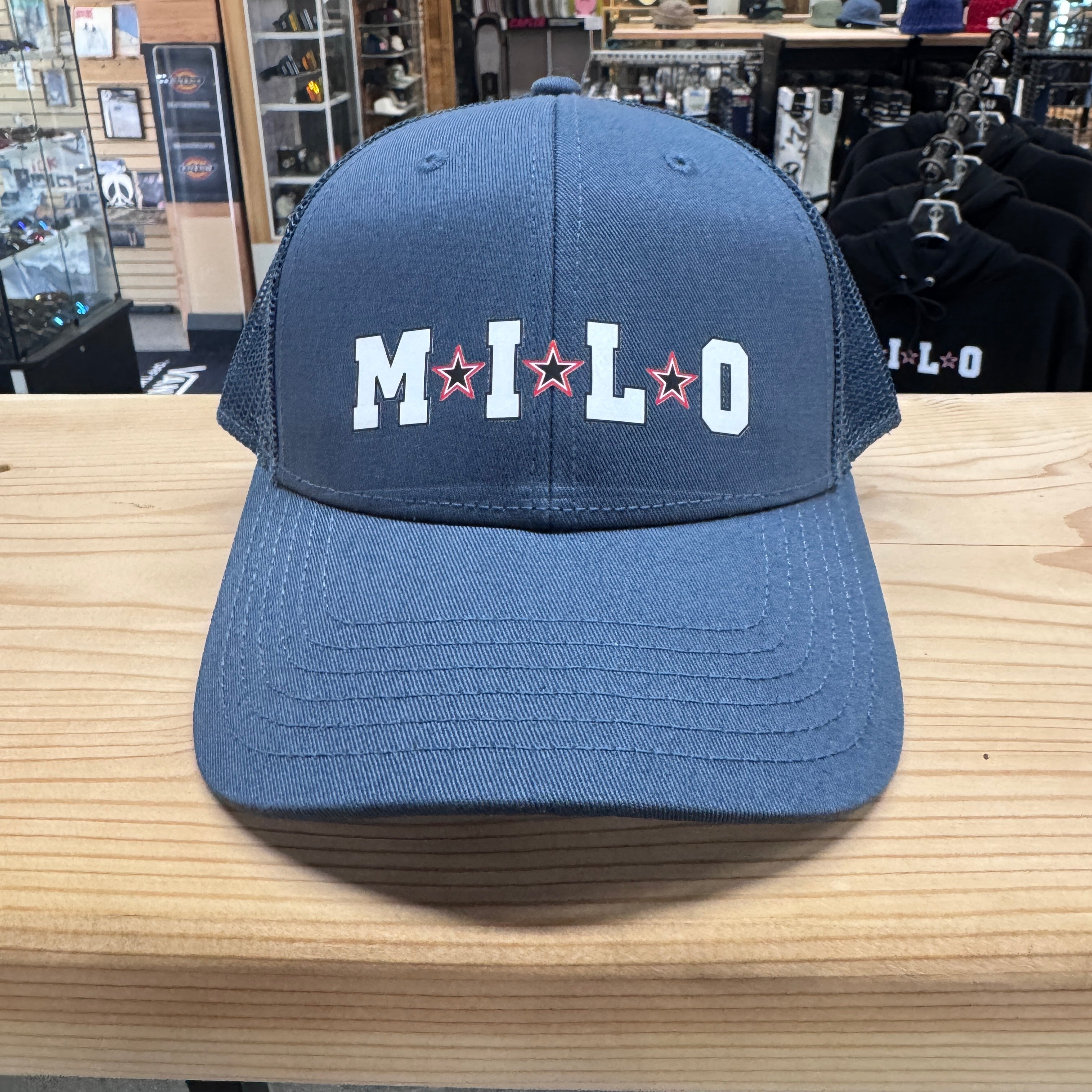 Milo Star Blend Mesh Trucker Snapback Hat