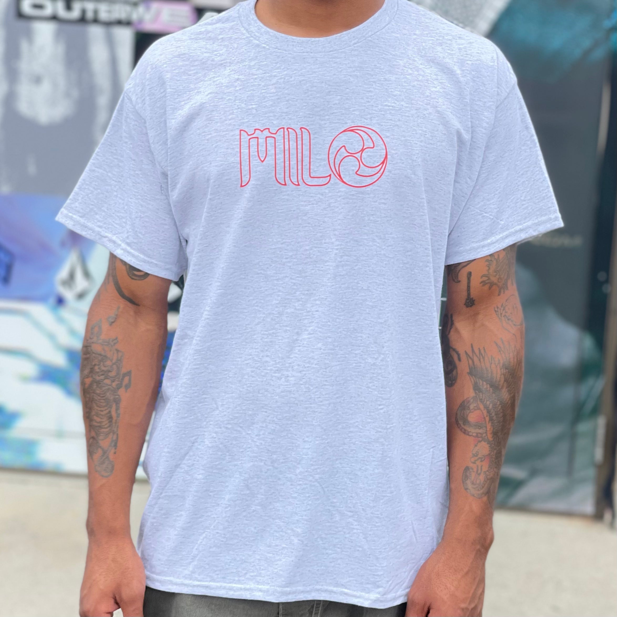 Milosport Ronin T Shirt in Heather Grey - M I L O S P O R T