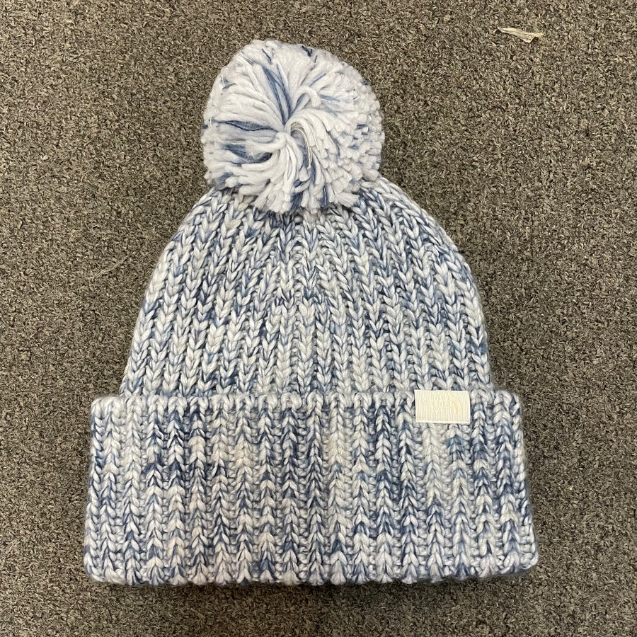 The North Face Cozy Chunky Beanie in Dusty Periwinkle