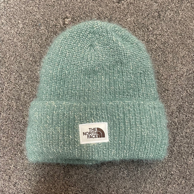 The North Face Salty Bae Lined Beanie in Dark Sage 2024