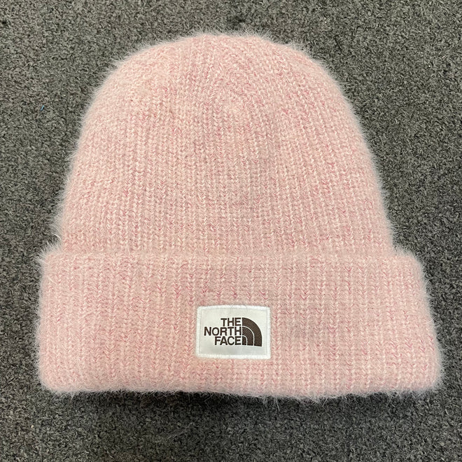 The North Face Salty Bae Lined Beanie in Pink Moss 2024