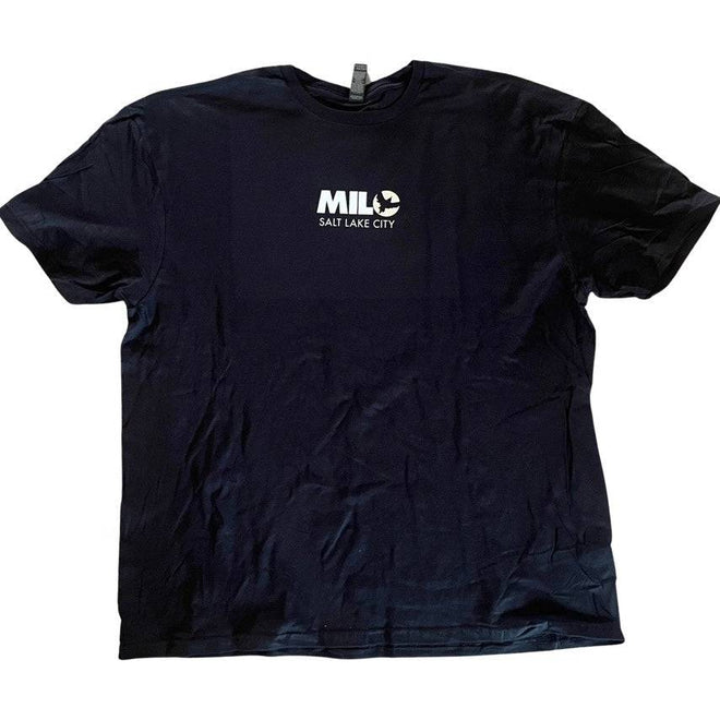 Milosport Club T Shirt in Black and Khaki - M I L O S P O R T