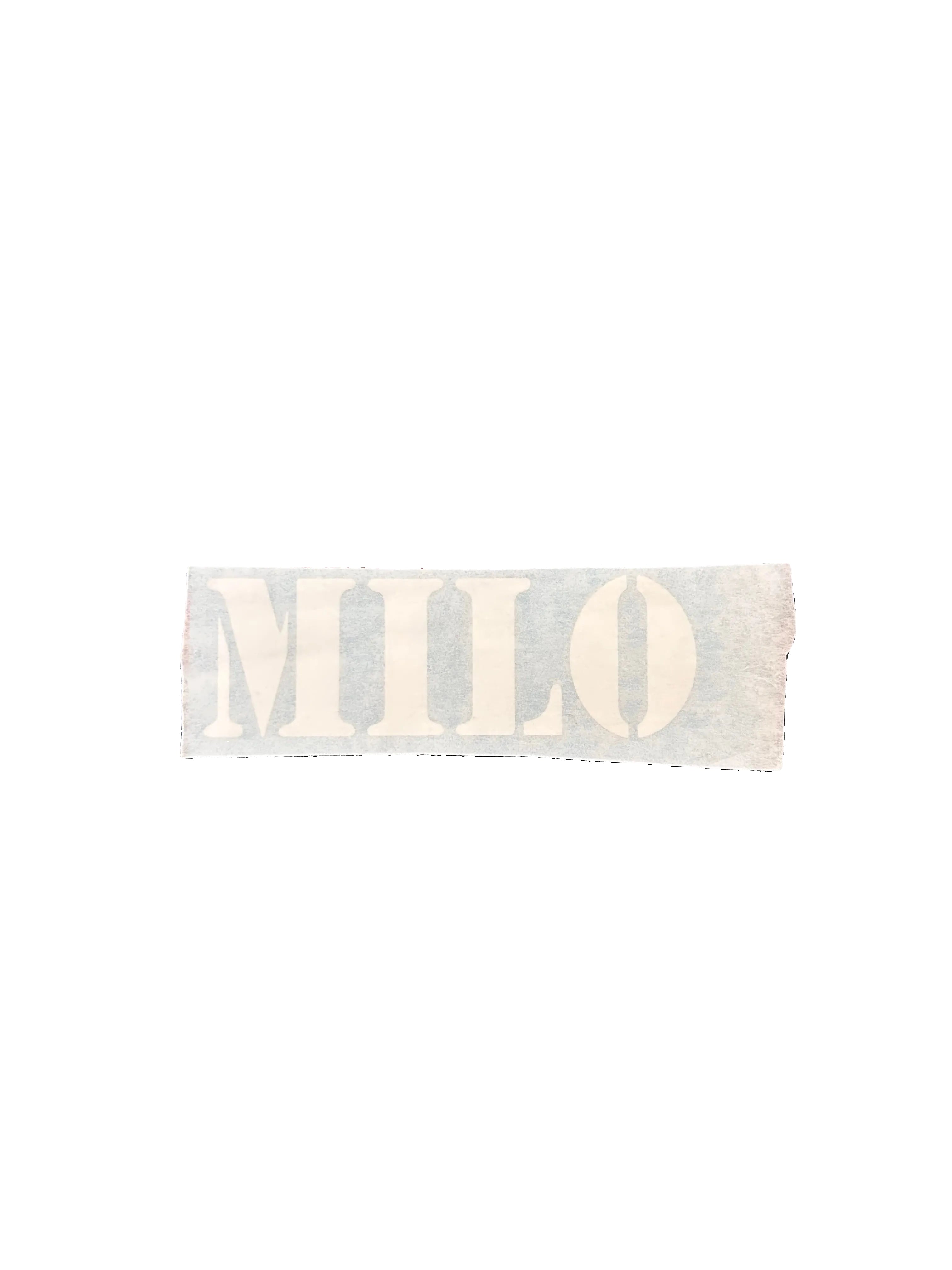 Milo Commander Die Cut Sticker