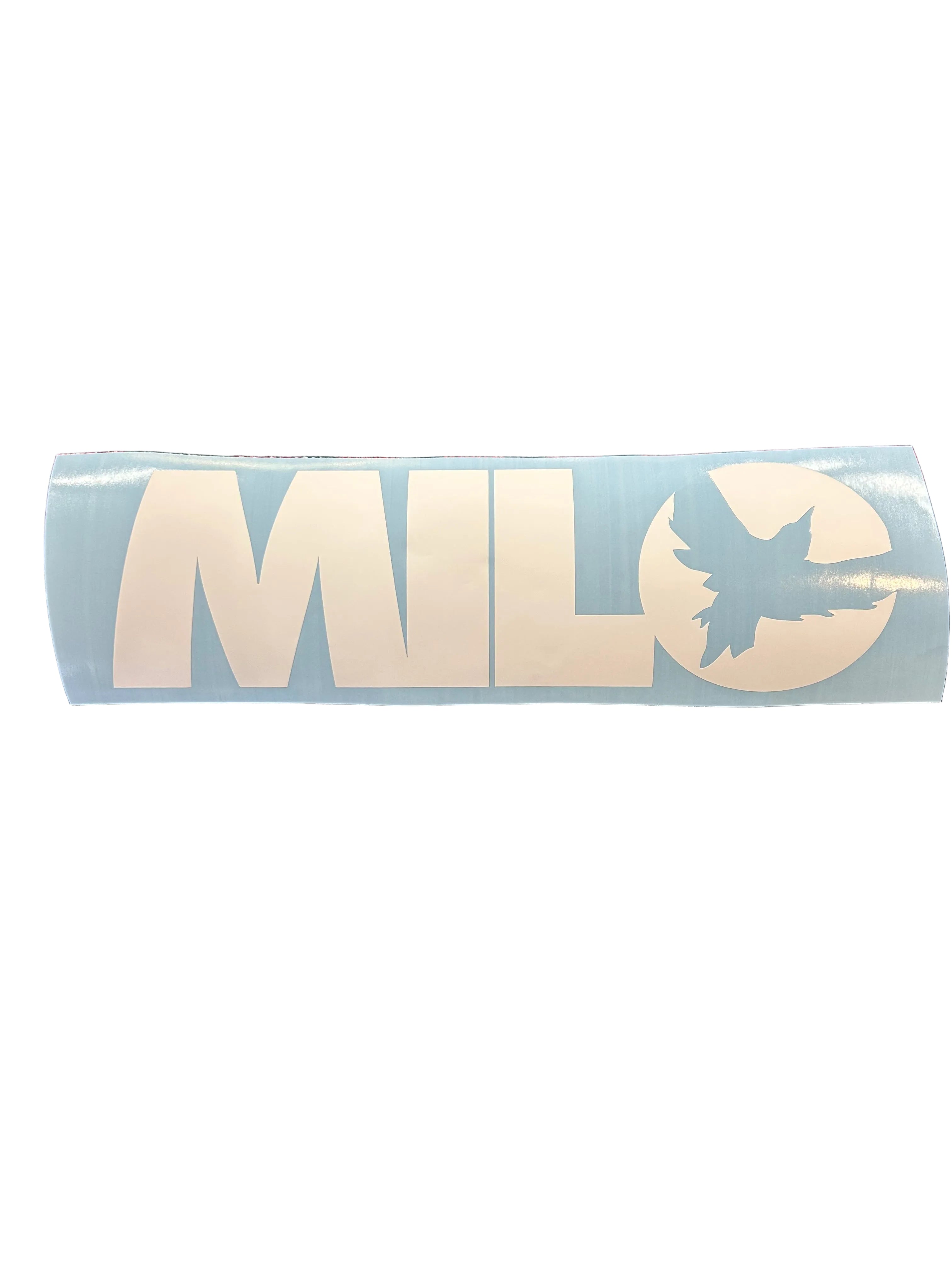 Milo XL Die Cut Sticker
