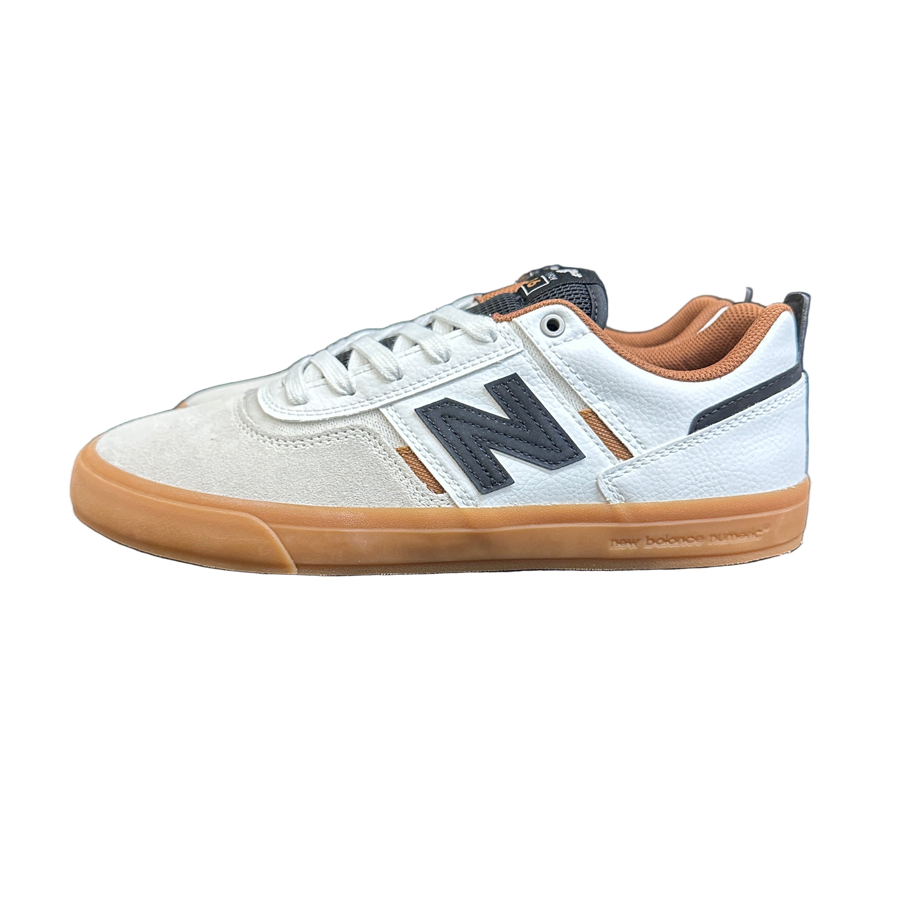 New Balance Numeric 306 Foy Skate Shoe in White and Black NM306TOS - M I L O S P O R T