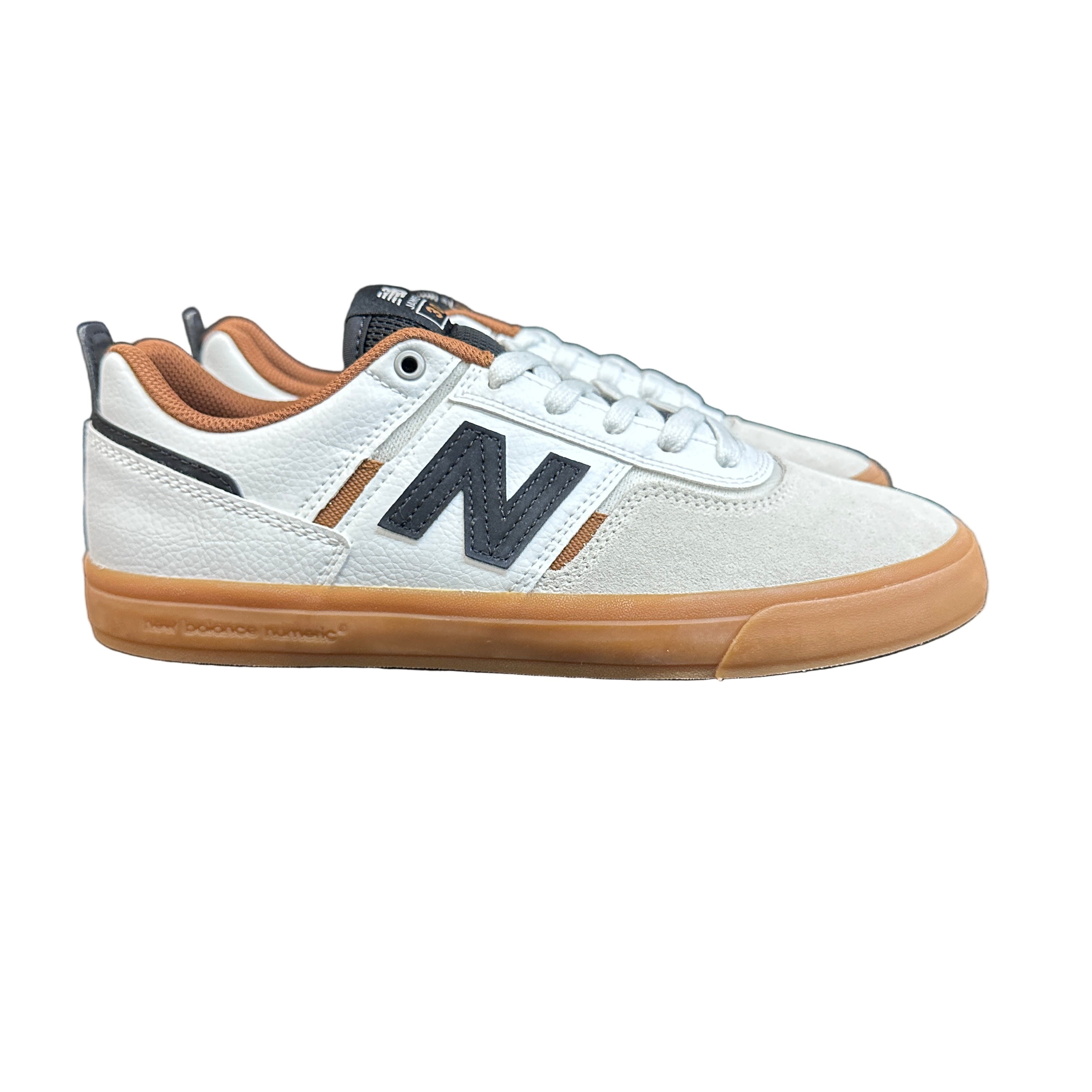 New Balance Numeric 306 Foy Skate Shoe in White and Black NM306TOS - M I L O S P O R T