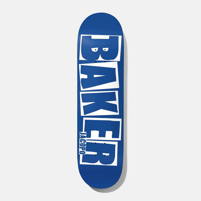 Baker Jacopo Brand Name Skateboard Deck in Blue - M I L O S P O R T