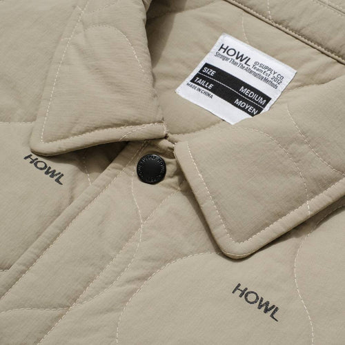 Howl Onion Quilted Jacket in Grey 2024 - M I L O S P O R T