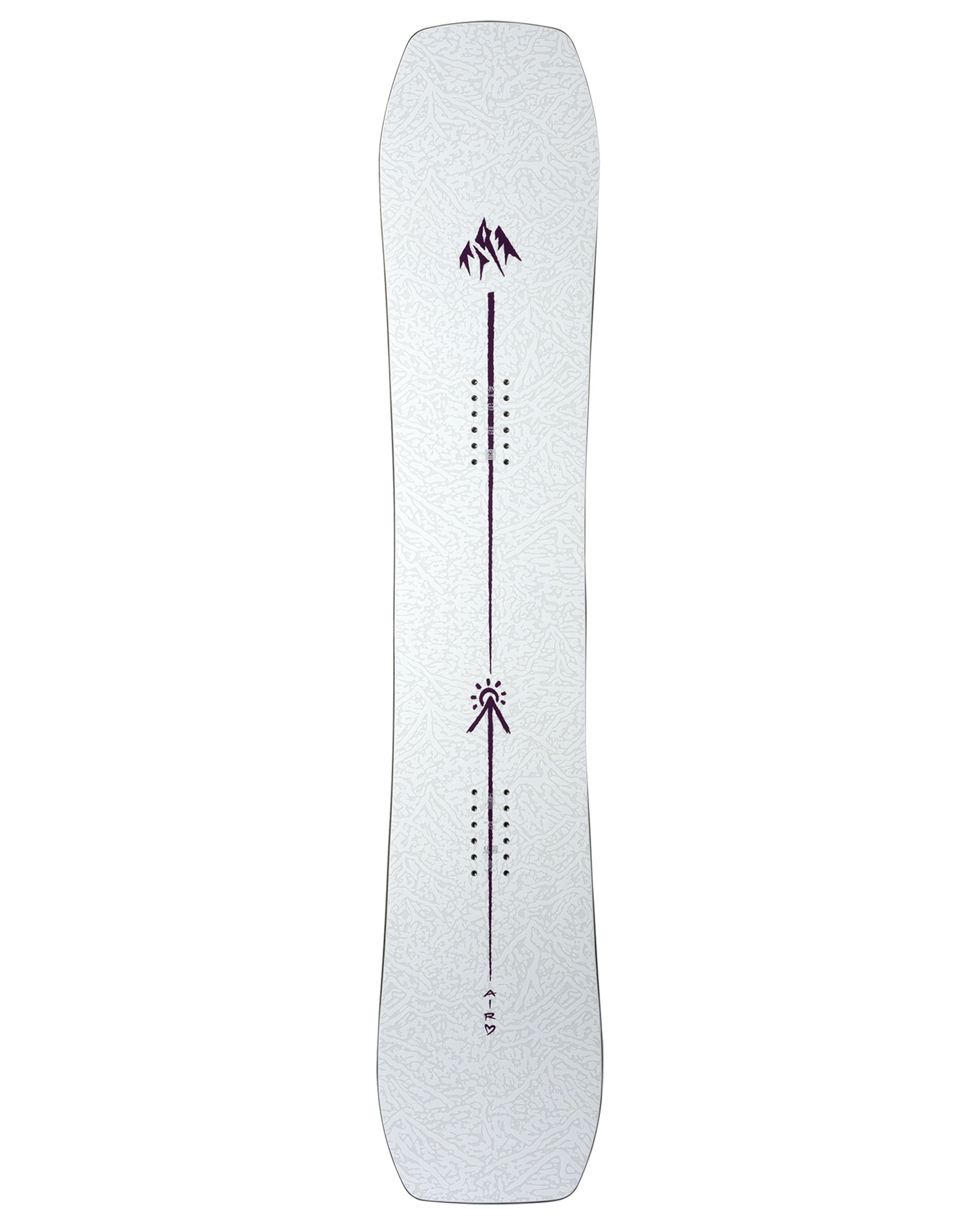 Jones Womens Airheart 2 Snowboard for women, featuring a sleek design and durable construction perfect for winter snowboarding.