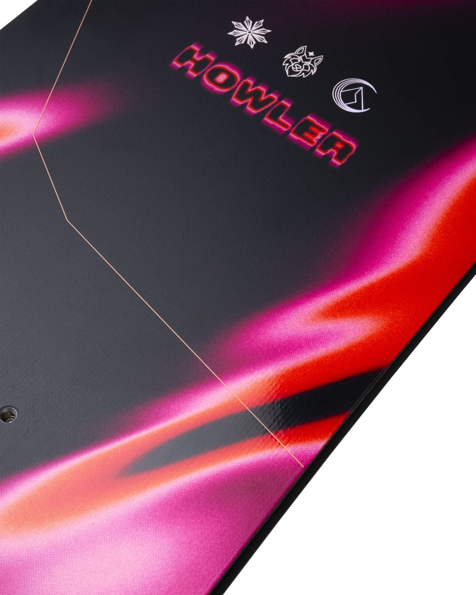 Jones Womens Howler Snowboard 2027 for women, featuring a sleek design and durable construction for winter snowboarding.