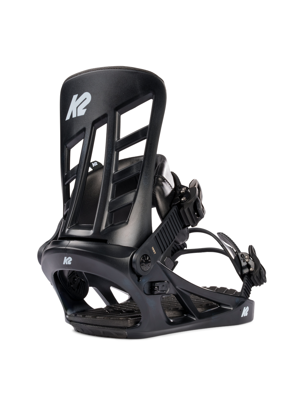 K2 Indy Snowboard Bindings in Black 2024 - M I L O S P O R T