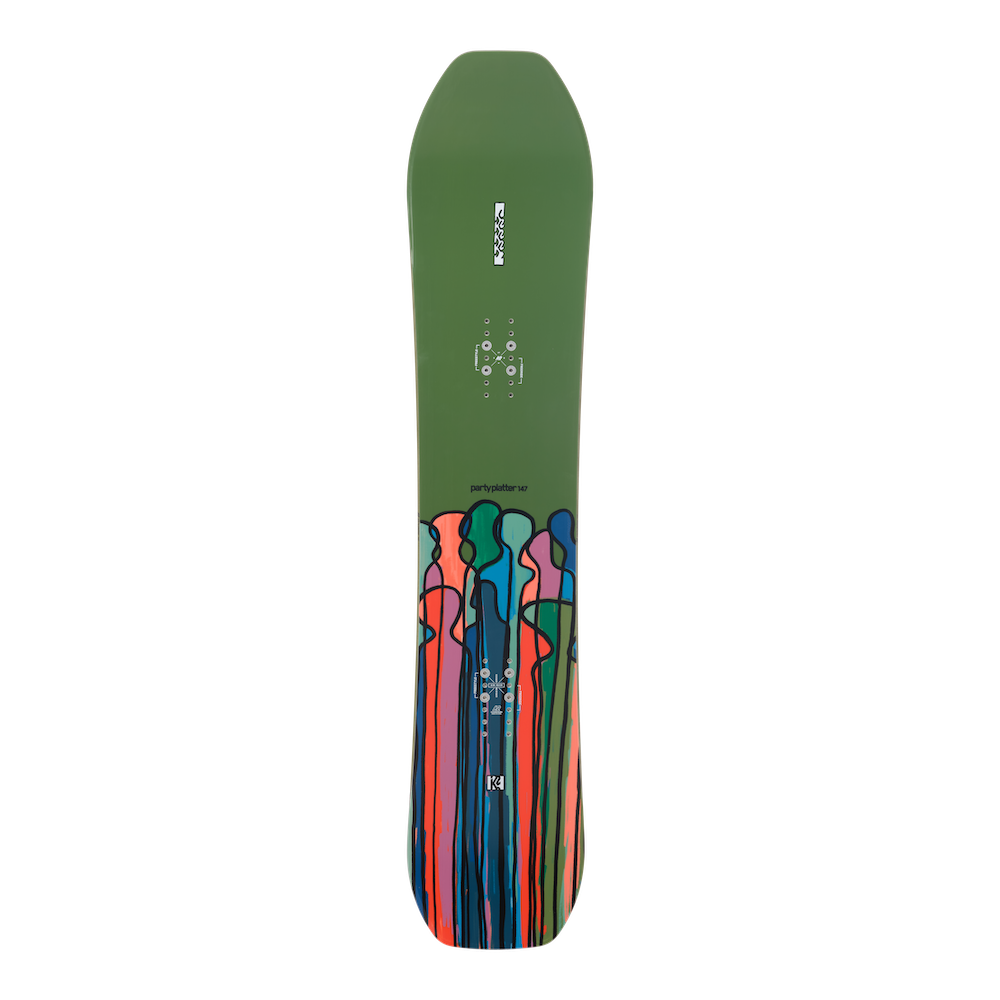 K2 Party Platter Snowboard 2024 - M I L O S P O R T