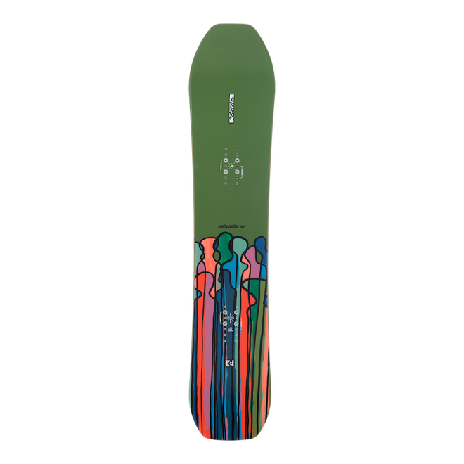 K2 Party Platter Snowboard 2024 - M I L O S P O R T