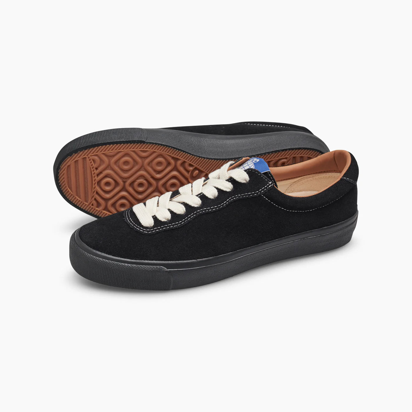 Last Resort VM001 LO Suede Shoe in Black White and Black