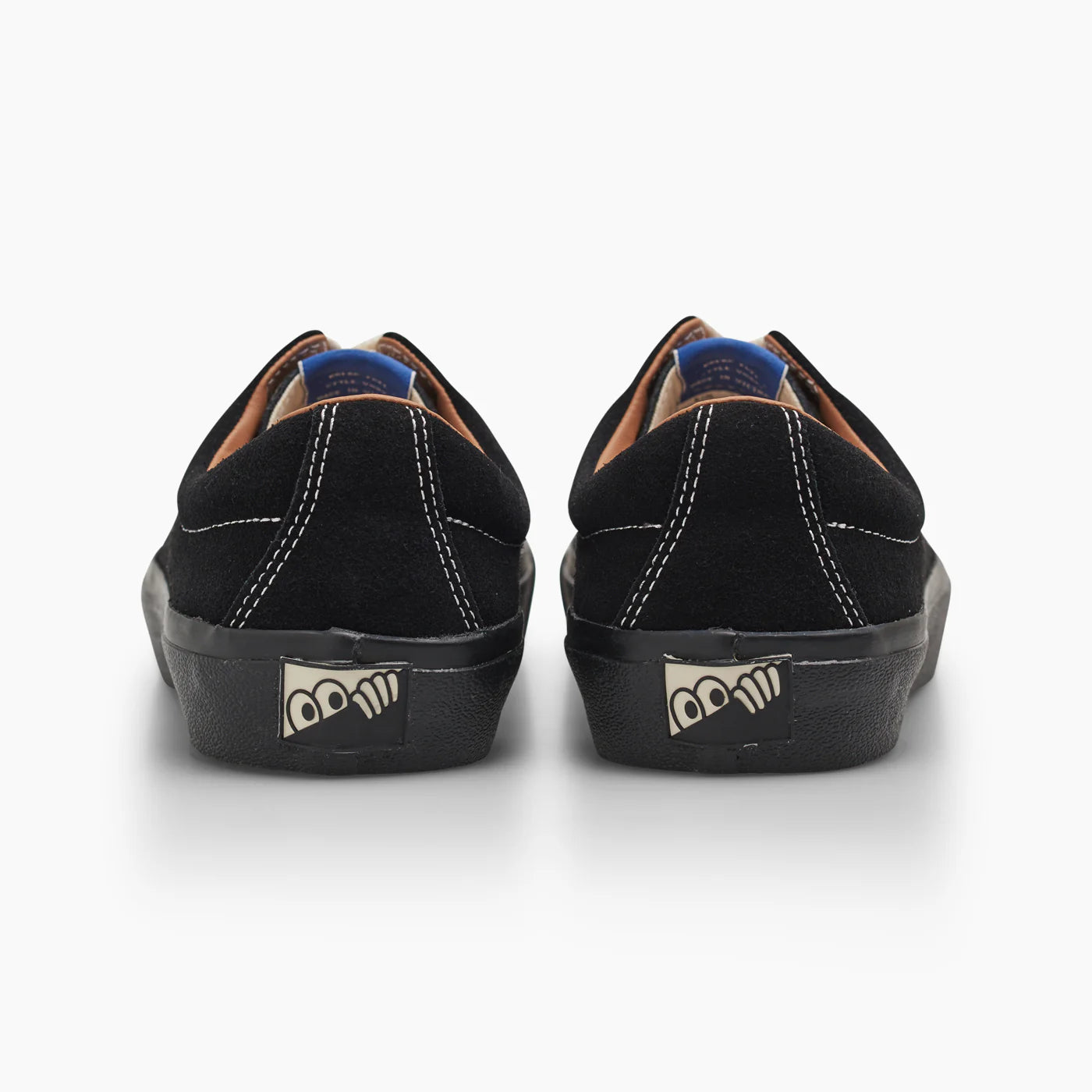 Last Resort VM003 LO Suede Shoe in Black White and Black
