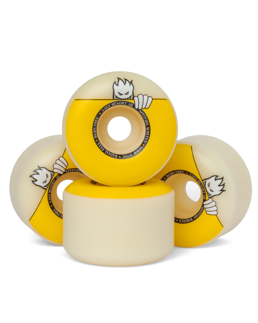 Last Resort AB x Spitfire Formula Four Classic Skateboard Wheels