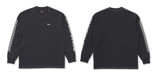 Last Resort AB Spitfire Colab Long Sleeve Tee in Black - M I L O S P O R T