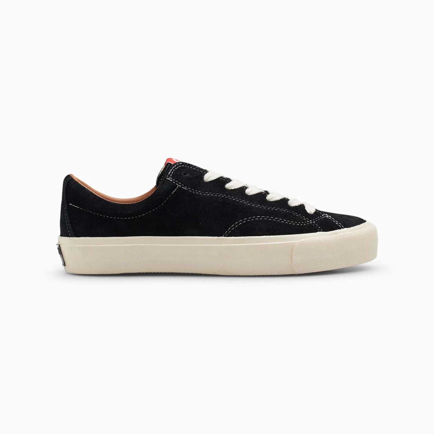 Last Resort VM003 LO Suede Shoe in Black and White