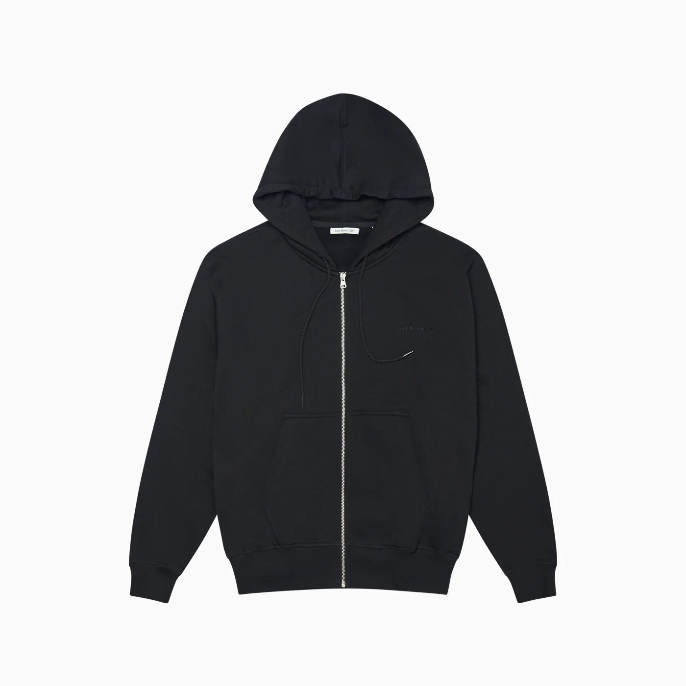 Last Resort Script Logo Zip Hoodie